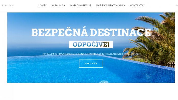 La-palma.cz - ubytování od Čechů - nejkrásnější ostrov Kanárských ostrovů (Kanárské ostrovy - Španělsko)